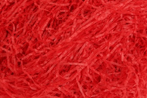 Red Shredded Tissue Paper Image 3